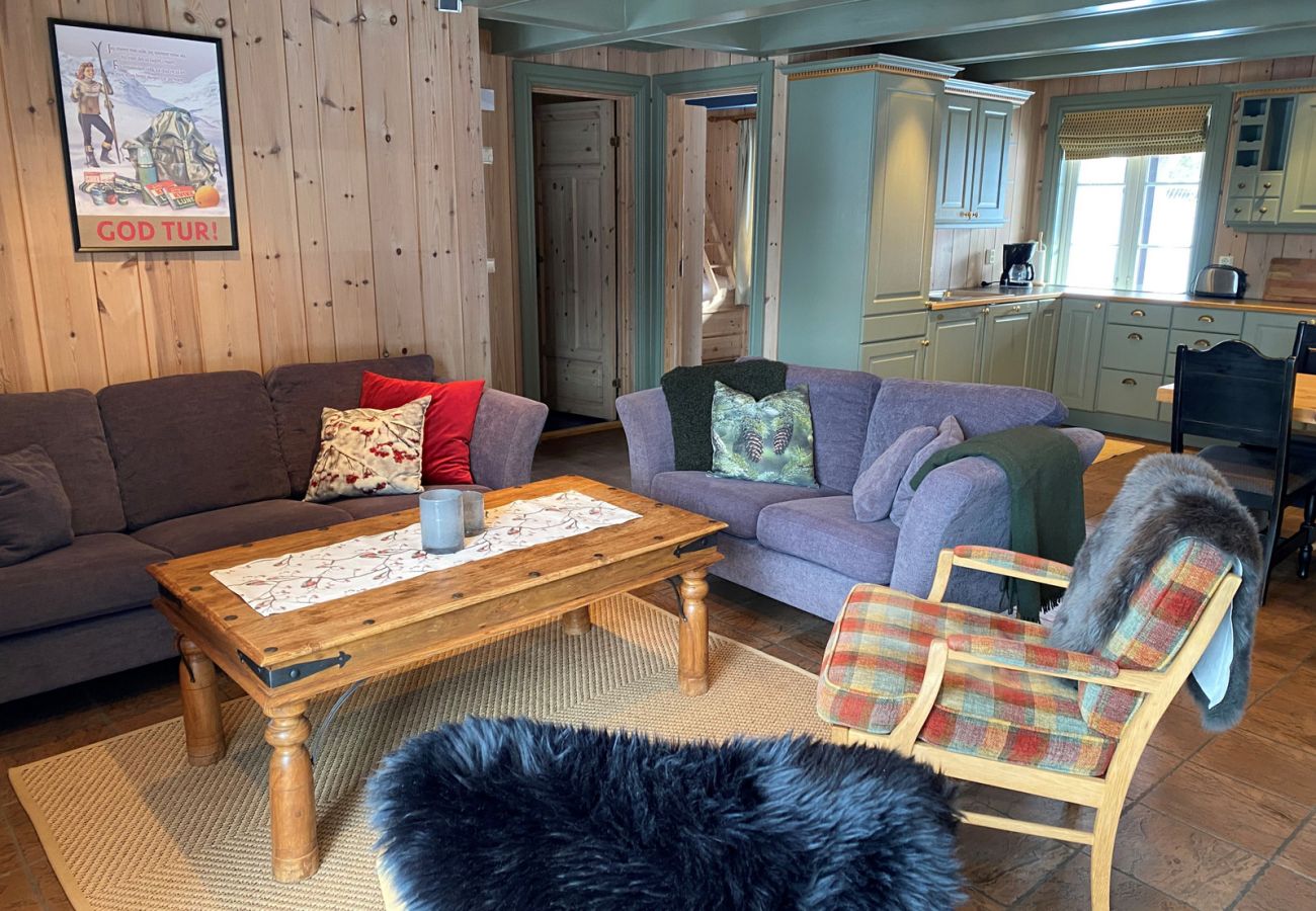 Leilighet i Hemsedal - Sjarmerende leilighet med terrasse og utsikt til fjell