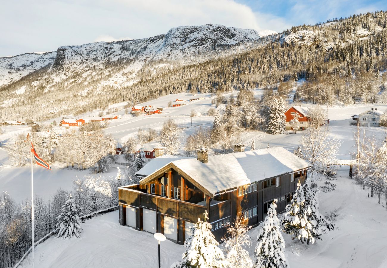 Leilighet i Hemsedal - Sjarmerende leilighet med terrasse og utsikt til fjell