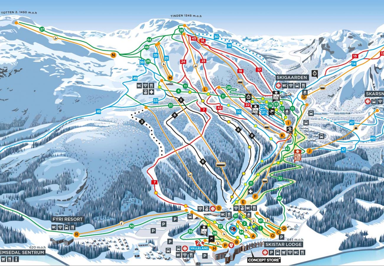 Hytte i Gol - Sjarmerende laftet hytte med 3 soverom på Golsfjellet