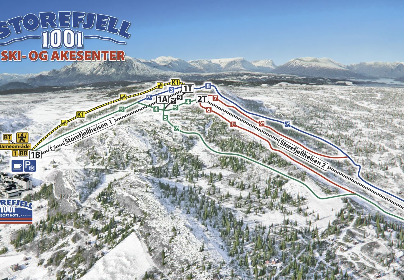 Hytte i Gol - Sjarmerende laftet hytte med 3 soverom på Golsfjellet