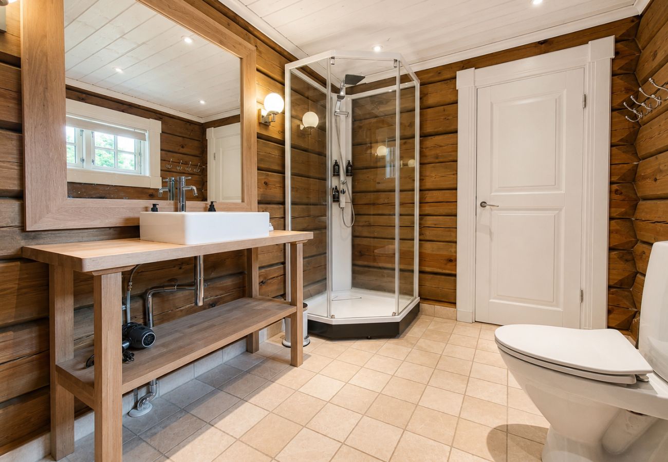 Hytte i Gol - Drømmehytte på fjellet med jacuzzi og utsikt