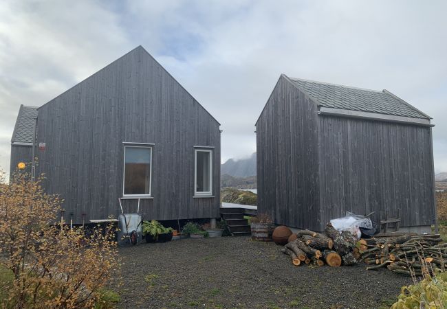 Hytte i Vestvågøy - Unique private cabin in Lofoten