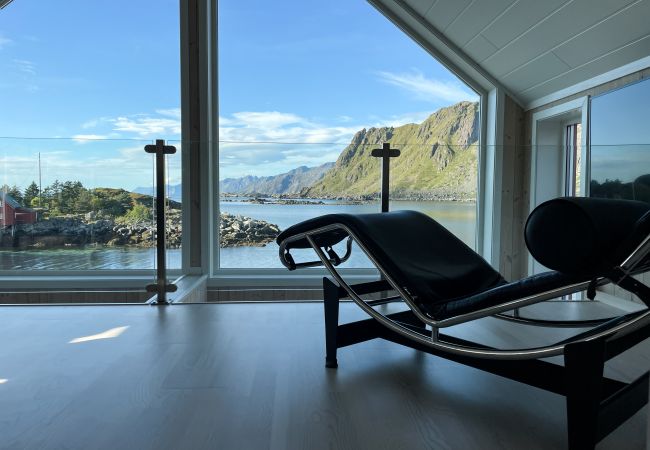 Hytte i Vestvågøy - Cabin in Lofoten with spectacular view