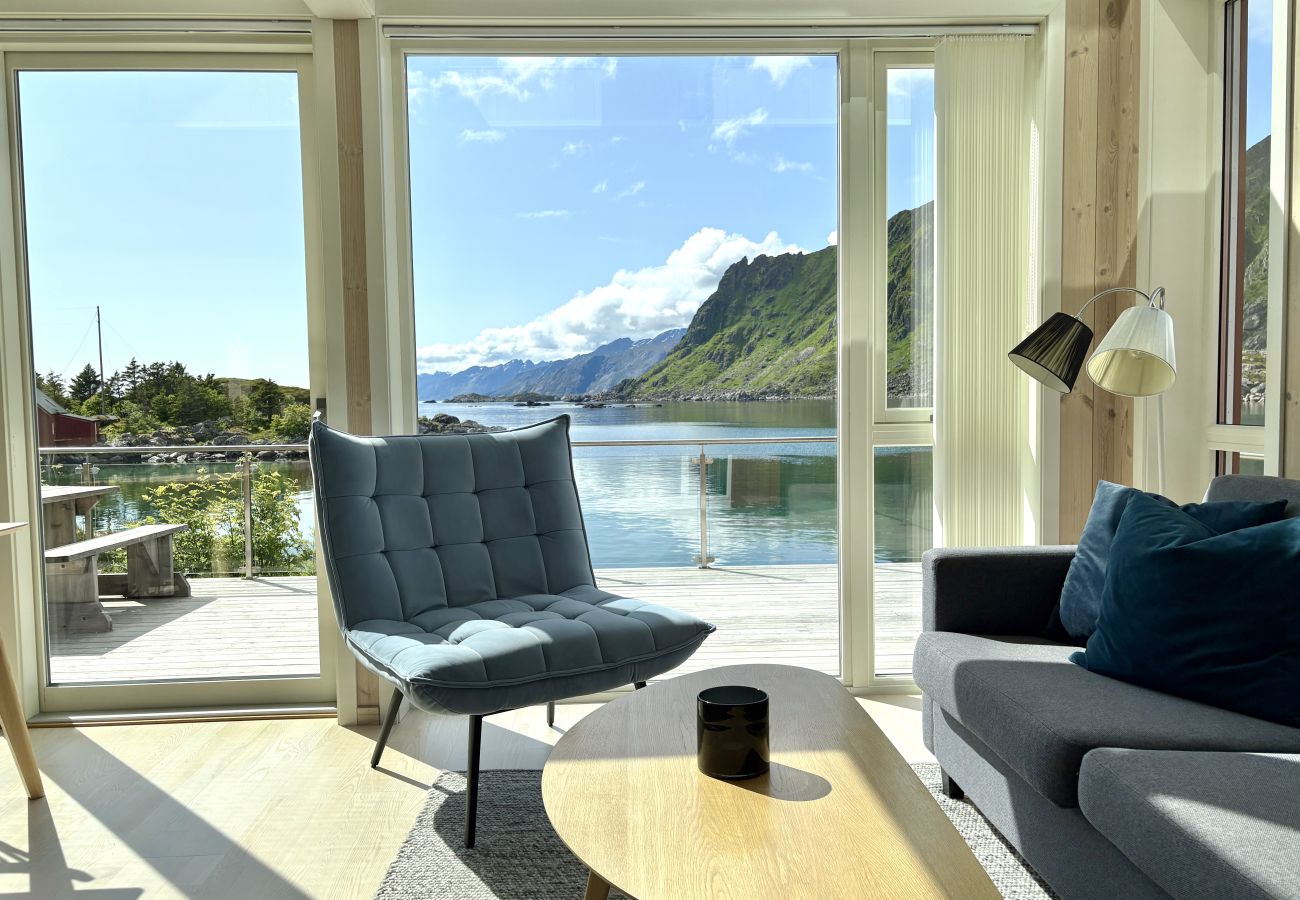 Hytte i Vestvågøy - Cabin in Lofoten with spectacular view
