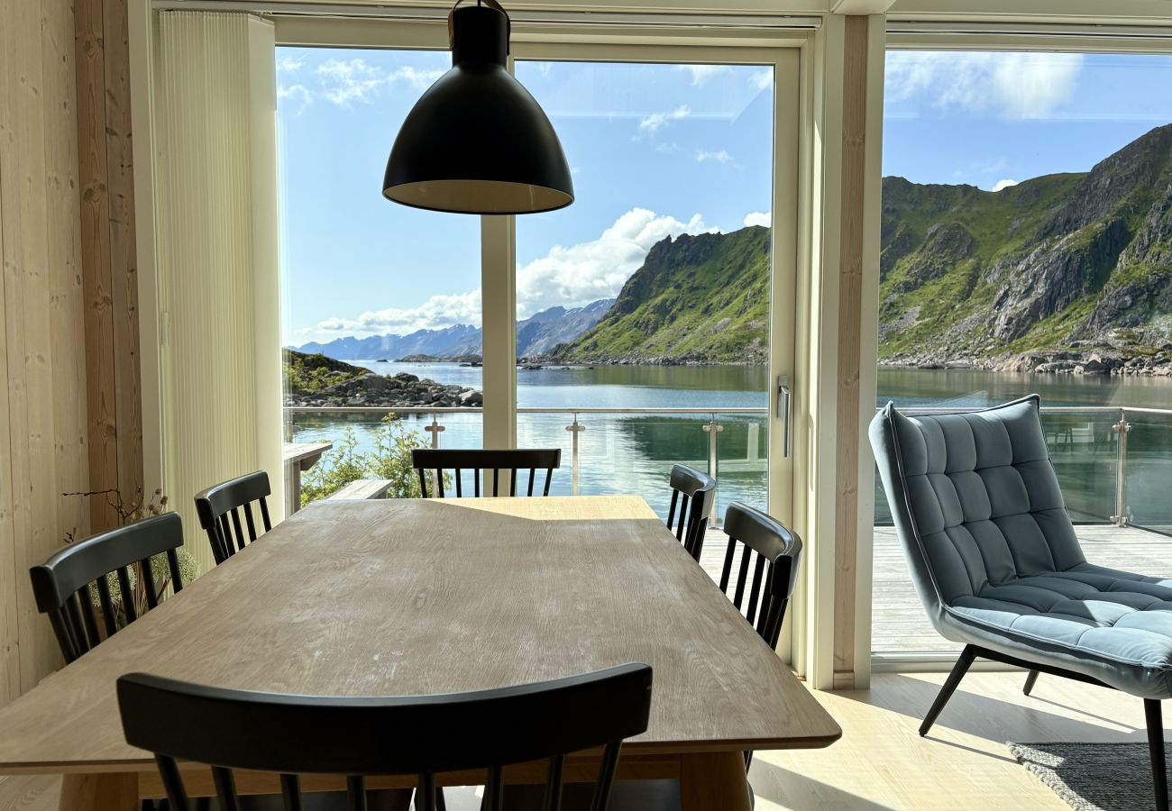 Hytte i Vestvågøy - Cabin in Lofoten with spectacular view