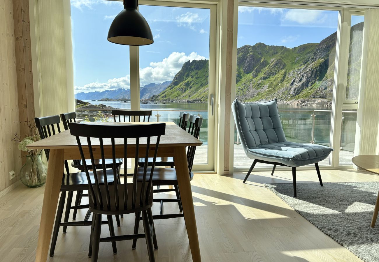 Hytte i Vestvågøy - Cabin in Lofoten with spectacular view