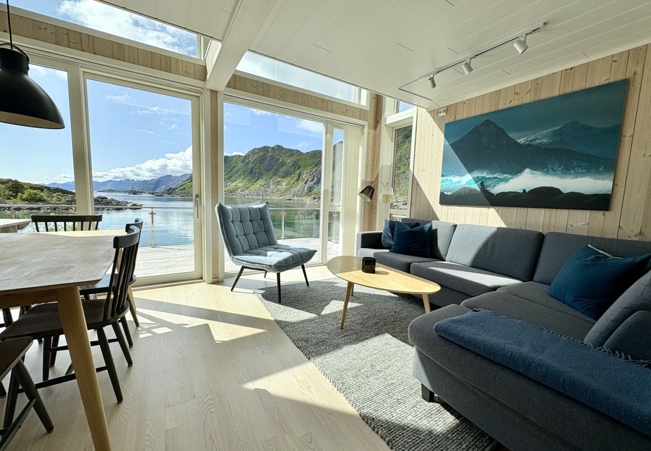 Hytte i Vestvågøy - Cabin in Lofoten with spectacular view