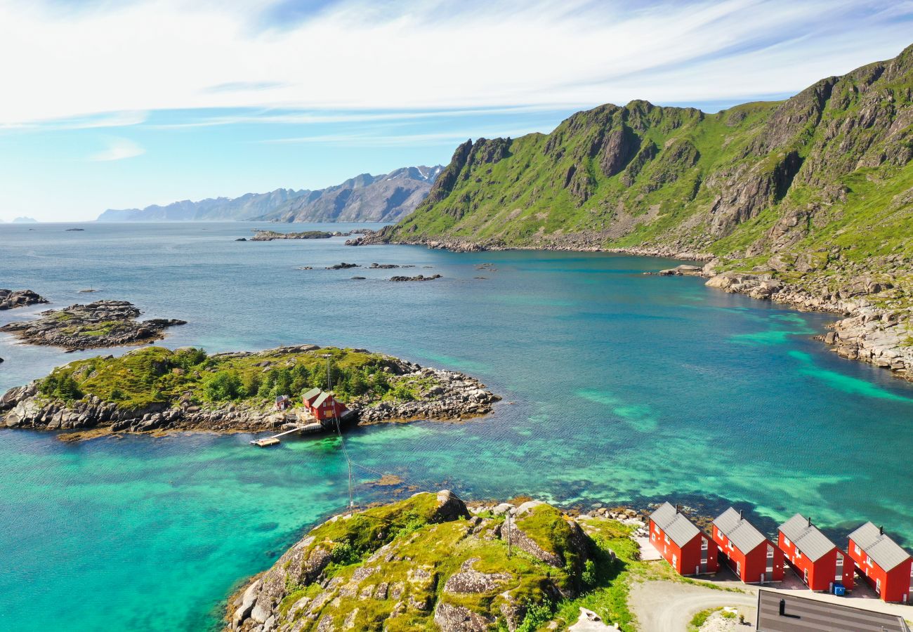 Hytte i Vestvågøy - Cabin in Lofoten with spectacular view