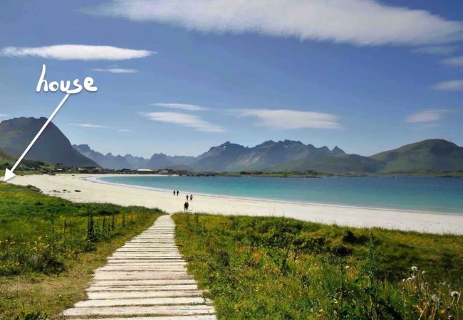 Villa i Flakstad - Exclusive Beach House Ramberg – Din private oase Villa i Flakstad - Exclusive Beach House Ramberg – Din private oase