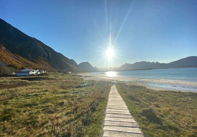 Villa i Flakstad - Exclusive Beach House Ramberg – Din private oase Villa i Flakstad - Exclusive Beach House Ramberg – Din private oase