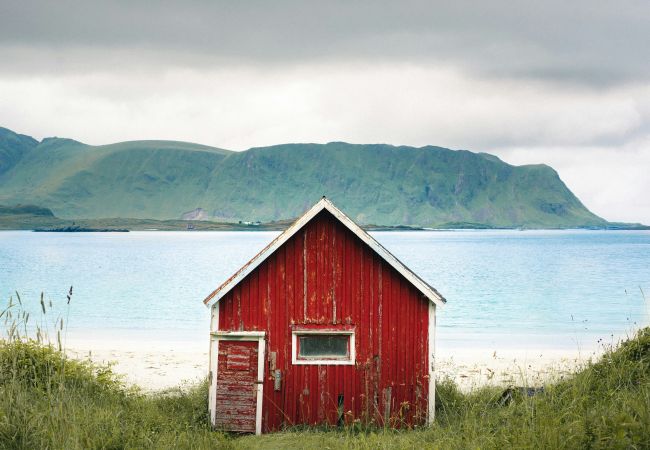 Villa i Flakstad - Exclusive Beach House Ramberg – Din private oase Villa i Flakstad - Exclusive Beach House Ramberg – Din private oase