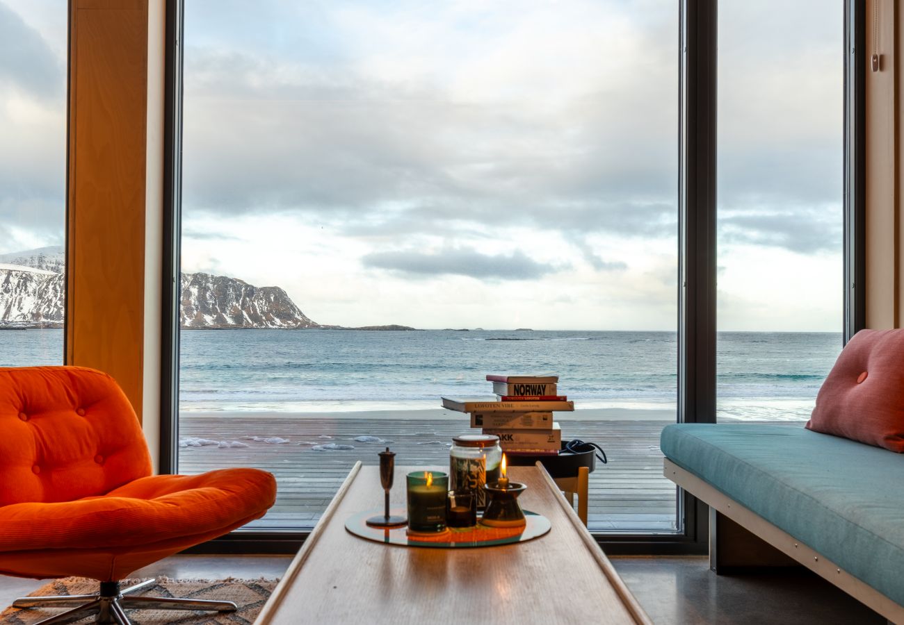 Villa i Flakstad - Exclusive Beach House Ramberg – Din private oase