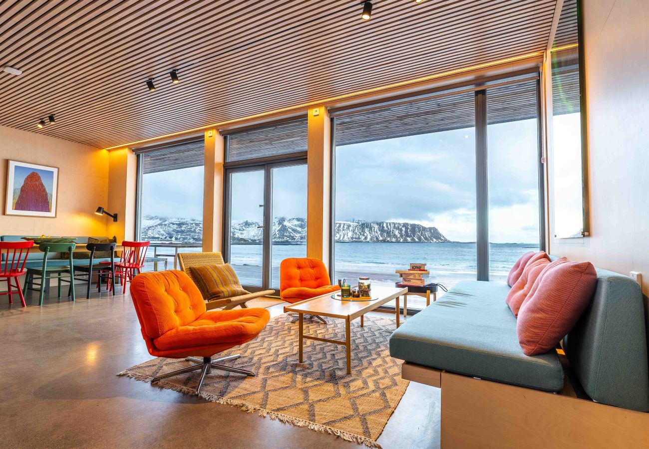 Villa i Flakstad - Exclusive Beach House Ramberg – Din private oase