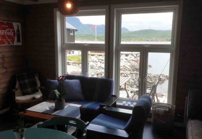 Hytte i Vestvågøy - amazing cabin with stunning view -family retreat