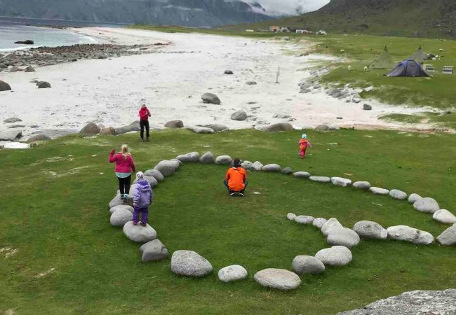 Hus i Vestvågøy - Haukland Strandhus Hus i Vestvågøy - Haukland Strandhus