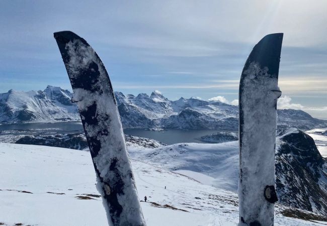 Hytte i Flakstad - Minkfarmen: Spacious seaside cabin w/scenic view Hytte i Flakstad - Minkfarmen: Spacious seaside cabin w/scenic view