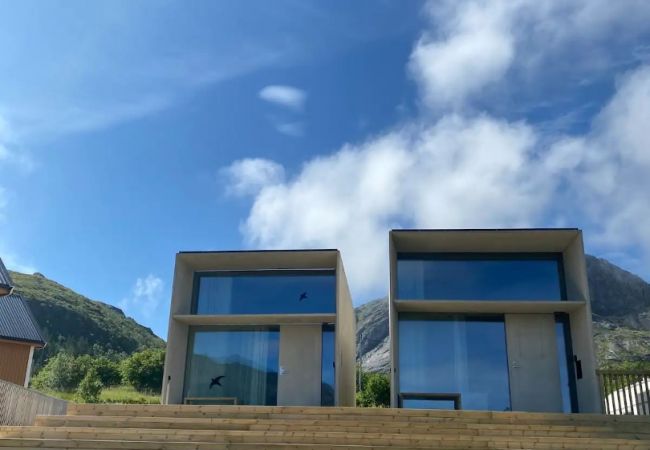 Studioleilighet i Flakstad - Minihus ved Havet 4 – Spektakulær Utsikt Studioleilighet i Flakstad - Minihus ved Havet 4 – Spektakulær Utsikt