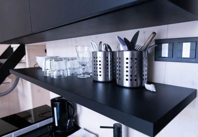 Studioleilighet i Flakstad - Minihus ved Havet 4 – Spektakulær Utsikt Studioleilighet i Flakstad - Minihus ved Havet 4 – Spektakulær Utsikt