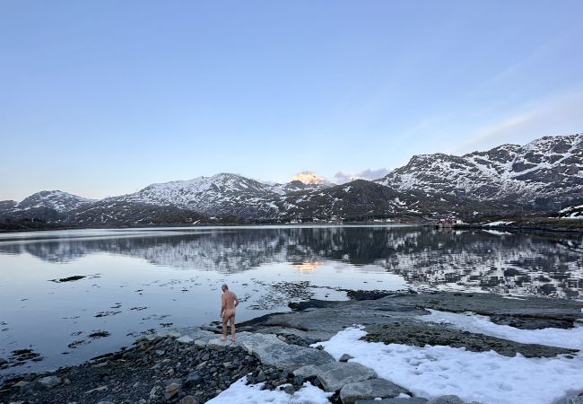 Studioleilighet i Flakstad - Minihus ved Havet 4 – Spektakulær Utsikt Studioleilighet i Flakstad - Minihus ved Havet 4 – Spektakulær Utsikt