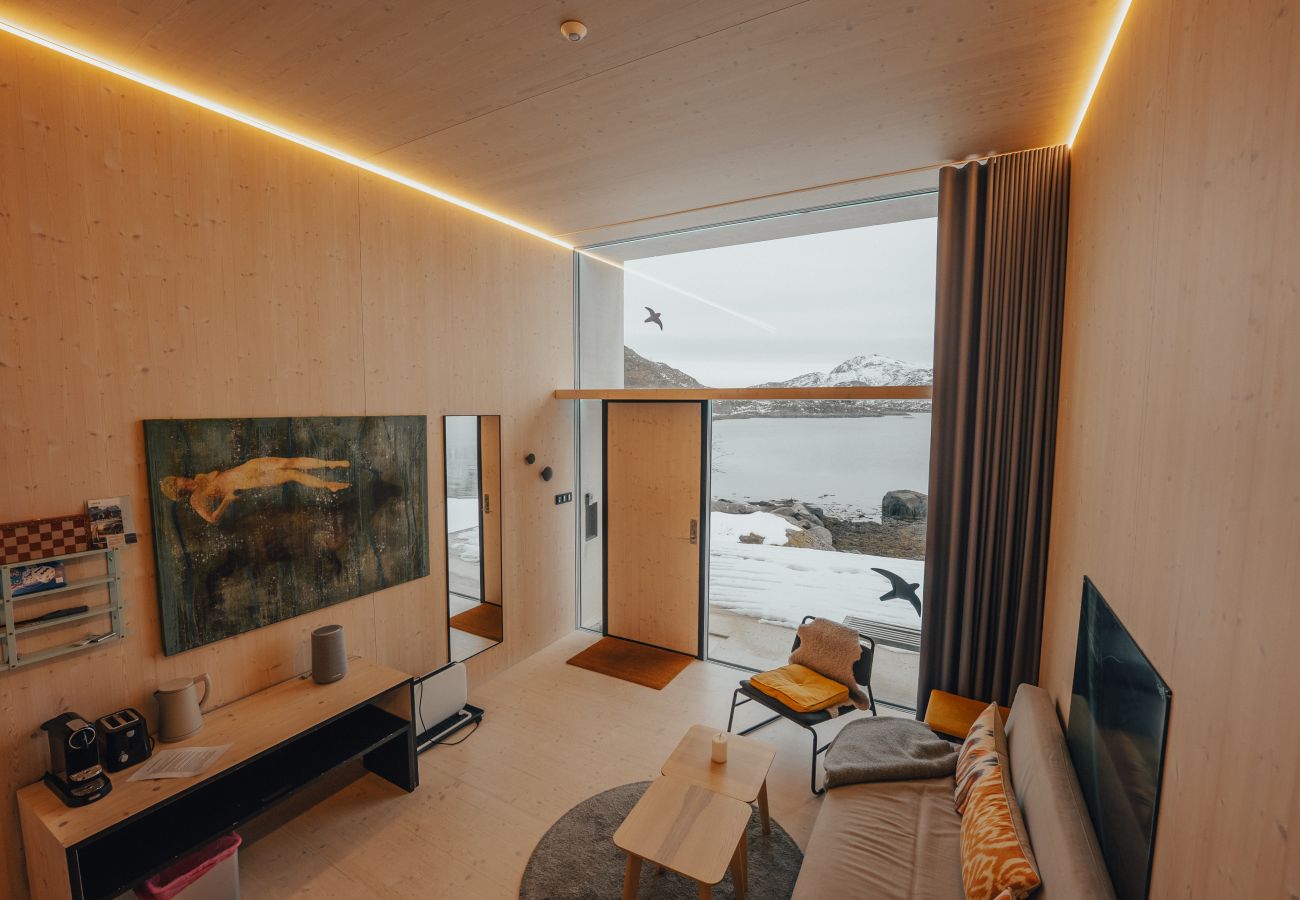 Studioleilighet i Flakstad - Minihus ved Havet 4 – Spektakulær Utsikt