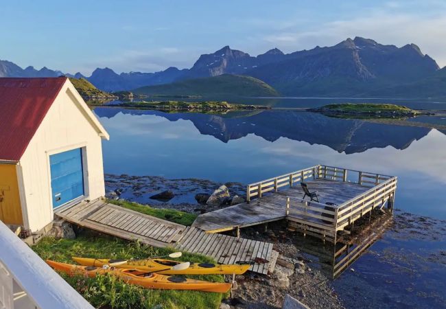 Hus i Flakstad - Panoramic seaview house by the sea Hus i Flakstad - Panoramic seaview house by the sea
