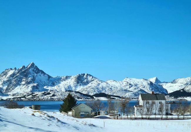 Hus i Vestvågøy - Peaceful property with spectacular sea view