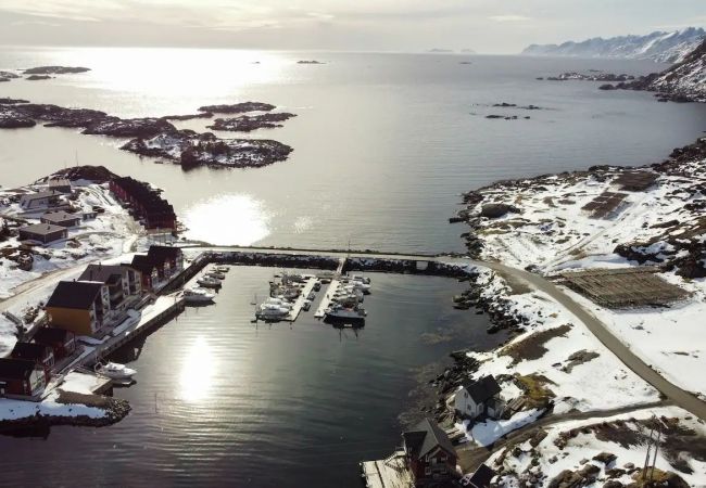 Hytte i Vestvågøy - Spektakulær rorbu i autentiske omgivelser
