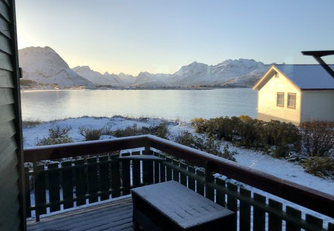 Hytte i Flakstad - Nordbo - unik plass med utsikt over Rambergstranda Hytte i Flakstad - Nordbo - unik plass med utsikt over Rambergstranda