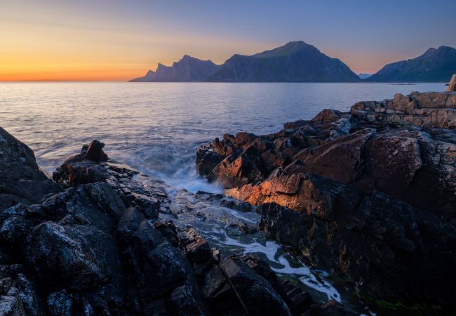 Hytte i Flakstad - Nordbo - unik plass med utsikt over Rambergstranda Hytte i Flakstad - Nordbo - unik plass med utsikt over Rambergstranda