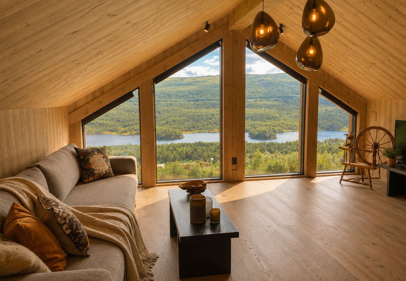 Villa i Hol - Stor Moderne hytte-nydelige omgivelser-10min fra Geilo
