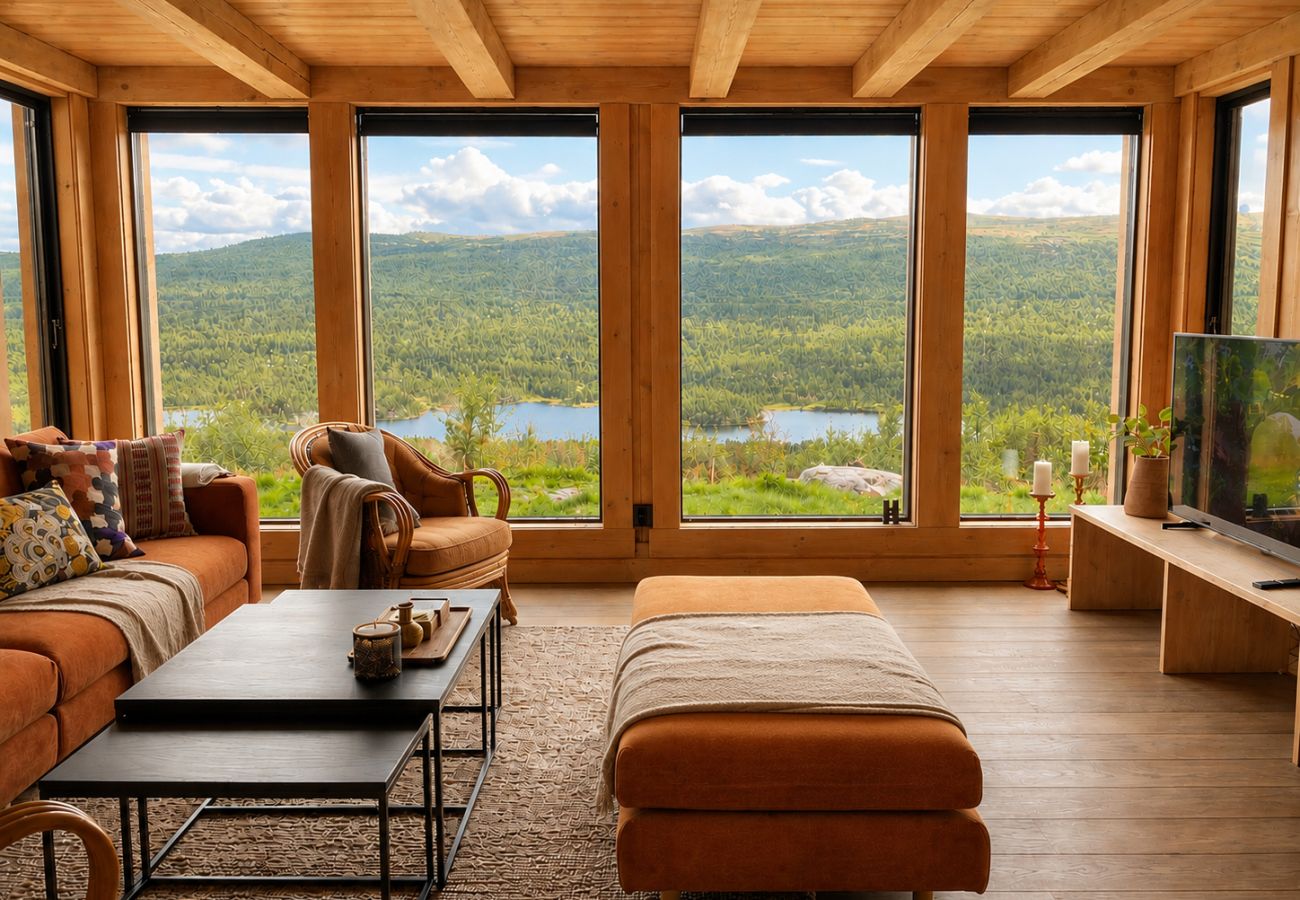 Villa i Hol - Stor Moderne hytte-nydelige omgivelser-10min fra Geilo