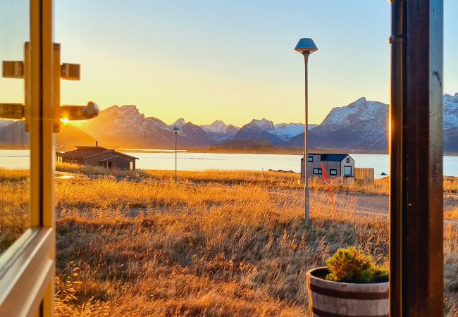 Hytte i Flakstad -  Væranes- Ny hytte med flott utsikt Hytte i Flakstad -  Væranes- Ny hytte med flott utsikt