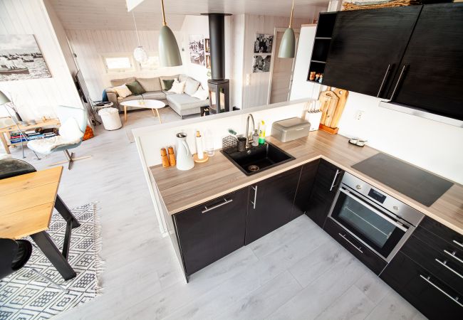 Hytte i Flakstad -  Væranes- Ny hytte med flott utsikt Hytte i Flakstad -  Væranes- Ny hytte med flott utsikt