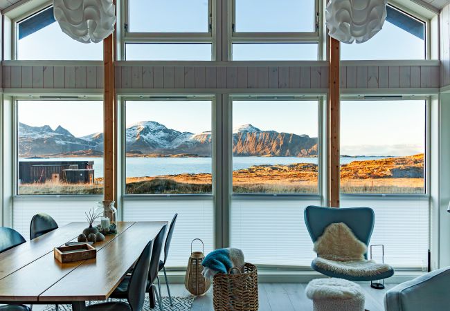 Hytte i Flakstad -  Væranes- Ny hytte med flott utsikt Hytte i Flakstad -  Væranes- Ny hytte med flott utsikt