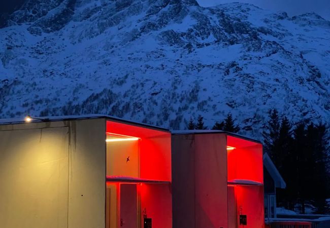 Studioleilighet i Flakstad - Minihus ved Havet 5 – Spektakulær Utsikt Studioleilighet i Flakstad - Minihus ved Havet 5 – Spektakulær Utsikt