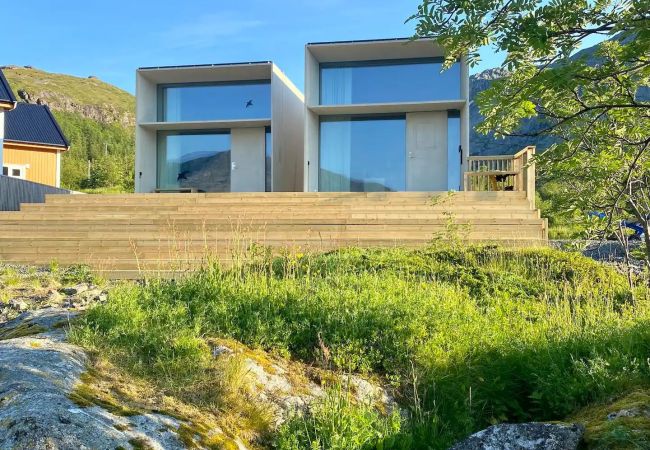 Studioleilighet i Flakstad - Minihus ved Havet 5 – Spektakulær Utsikt Studioleilighet i Flakstad - Minihus ved Havet 5 – Spektakulær Utsikt