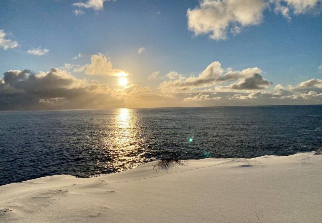 Studioleilighet i Flakstad - Minihus ved Havet 5 – Spektakulær Utsikt Studioleilighet i Flakstad - Minihus ved Havet 5 – Spektakulær Utsikt
