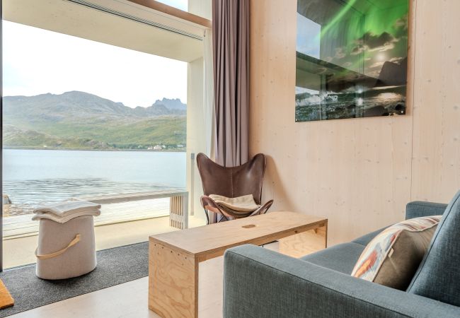 Studioleilighet i Flakstad - Minihus ved Havet 5 – Spektakulær Utsikt Studioleilighet i Flakstad - Minihus ved Havet 5 – Spektakulær Utsikt