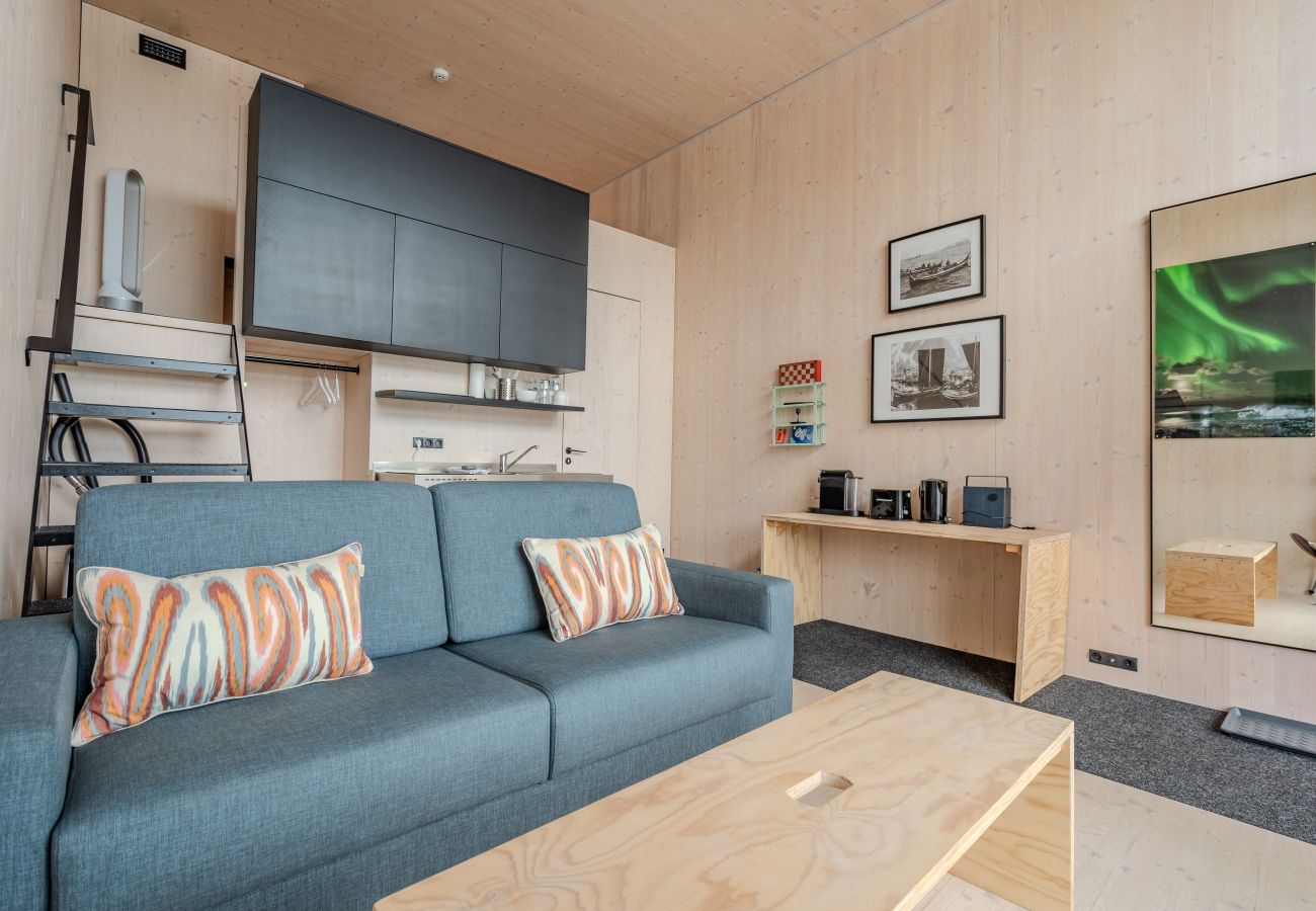 Studioleilighet i Flakstad - Minihus ved Havet 5 – Spektakulær Utsikt