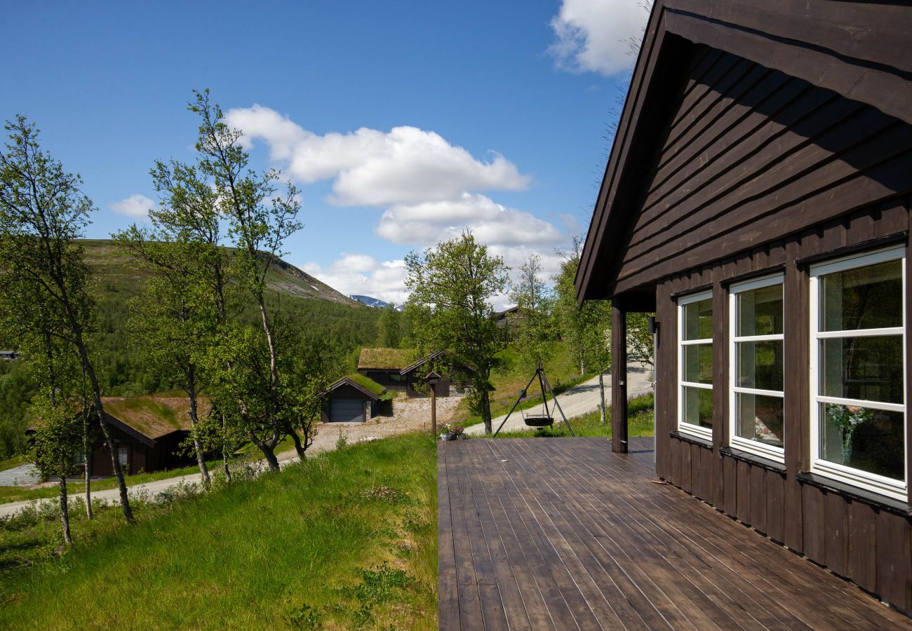 Hytte i Hol - Vakker hytte med fantastisk utsikt på Geilo