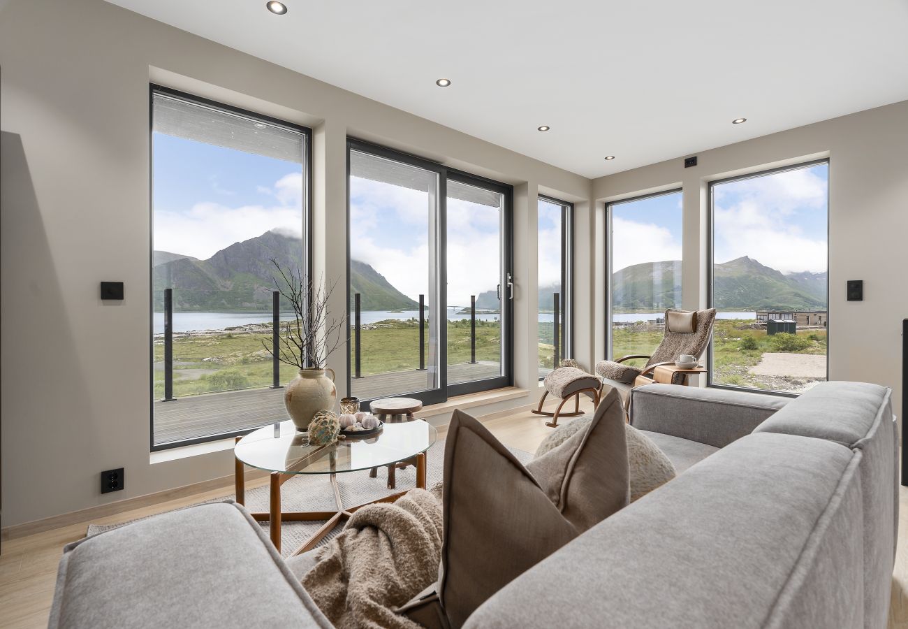Hytte i Vågan - Lyngvær Luxury cabin with Sauna