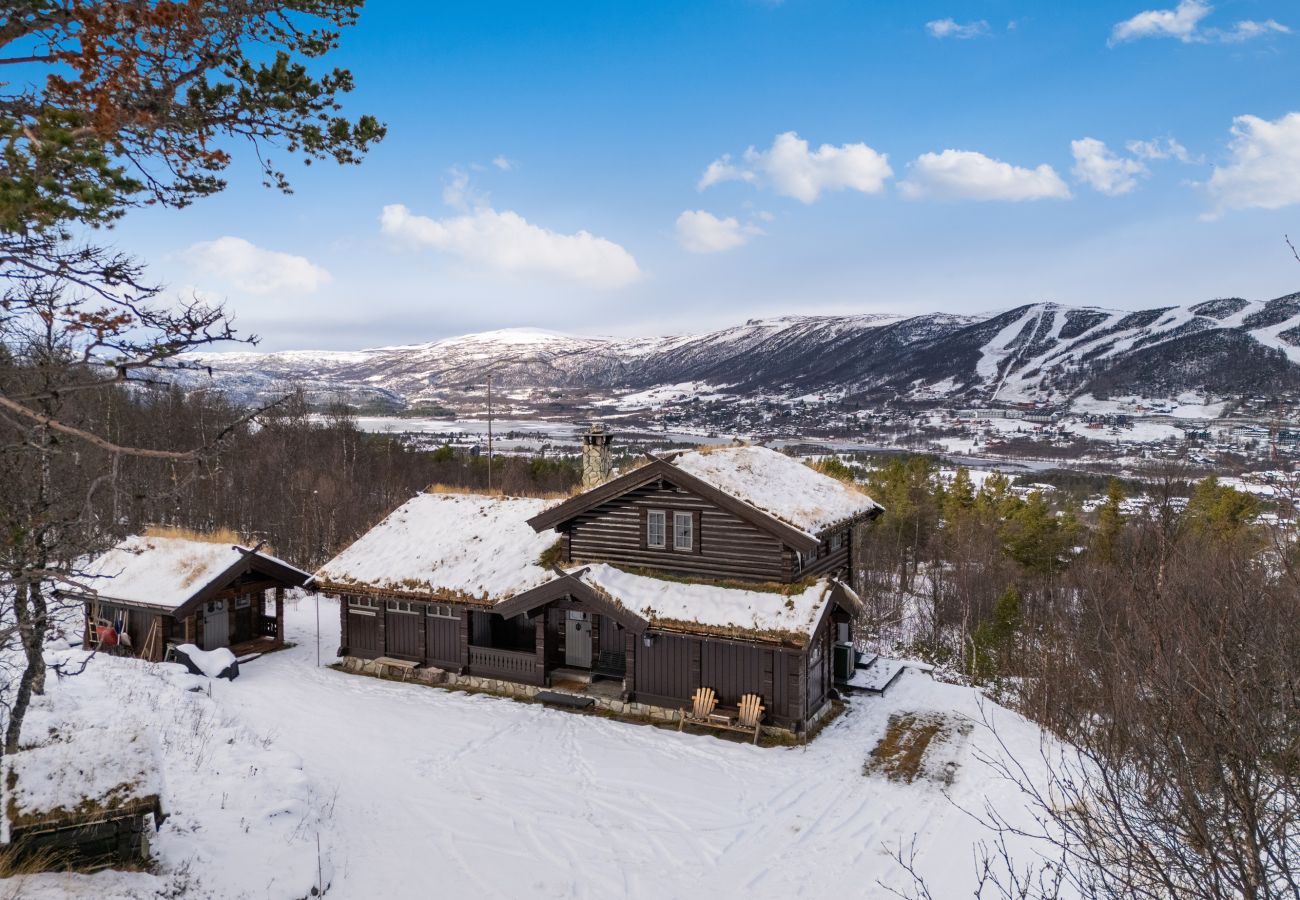 Hytte i Hol - Nylig oppgradert stor vakker hytte med fantastisk utsikt i Geilo
