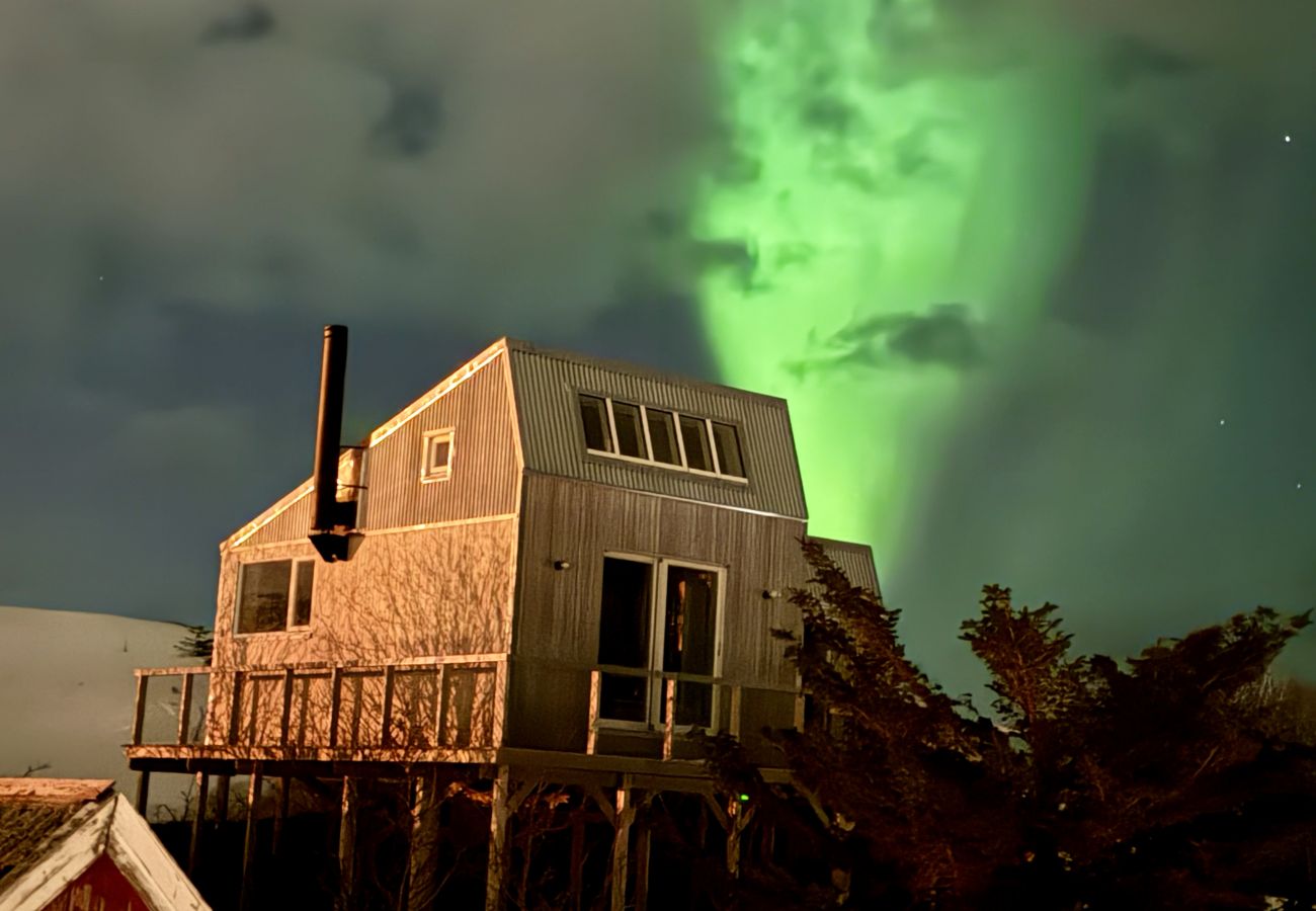 Hytte i Moskenes - Minihus med havutsikt – Spektakulær utsikt