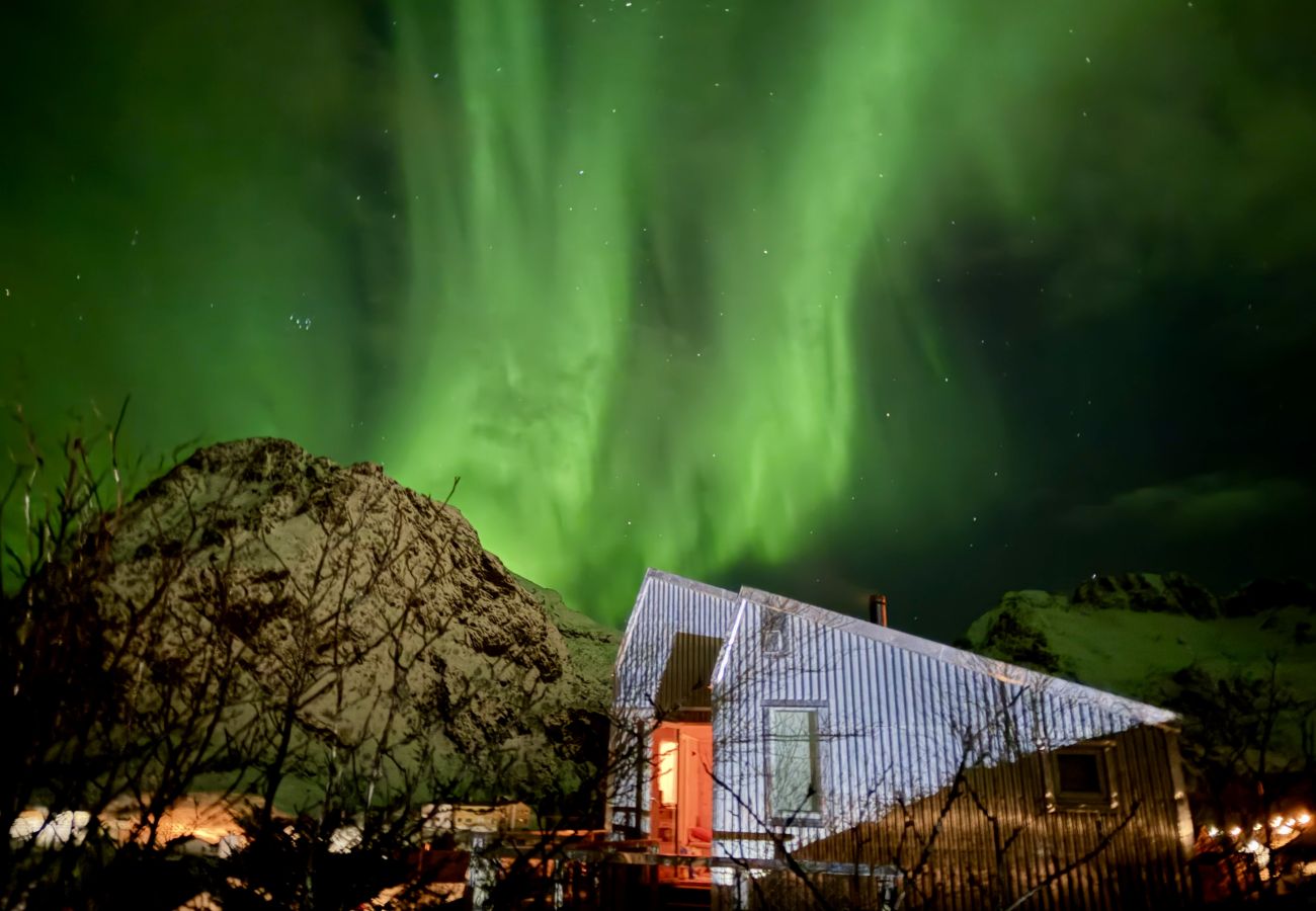 Hytte i Moskenes - Minihus med havutsikt – Spektakulær utsikt