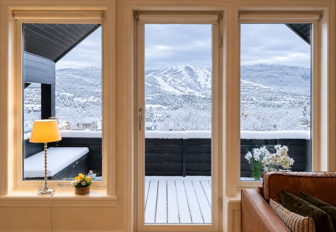 Leilighet i Hol - Flott toppleilighet sentralt på Geilo – fantastisk utsikt