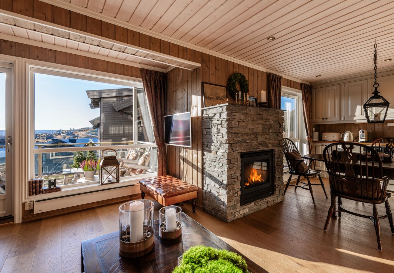Leilighet i Hol - Exclusive and cozy apartment at Kikut Panorama, Geilo - Ski in/ski out