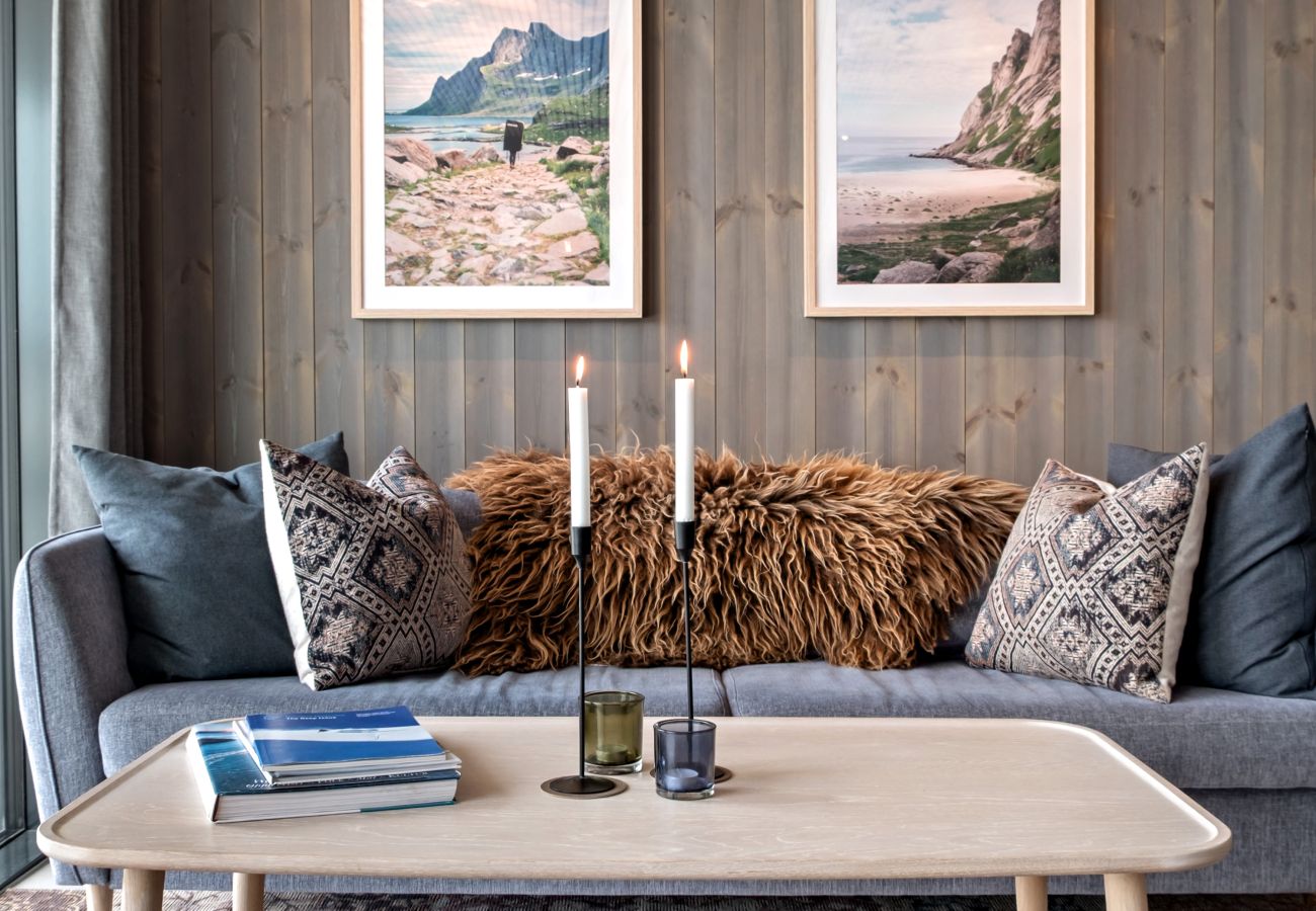 Leilighet i Vågan - Modern sea front apartment with up to 8 beds