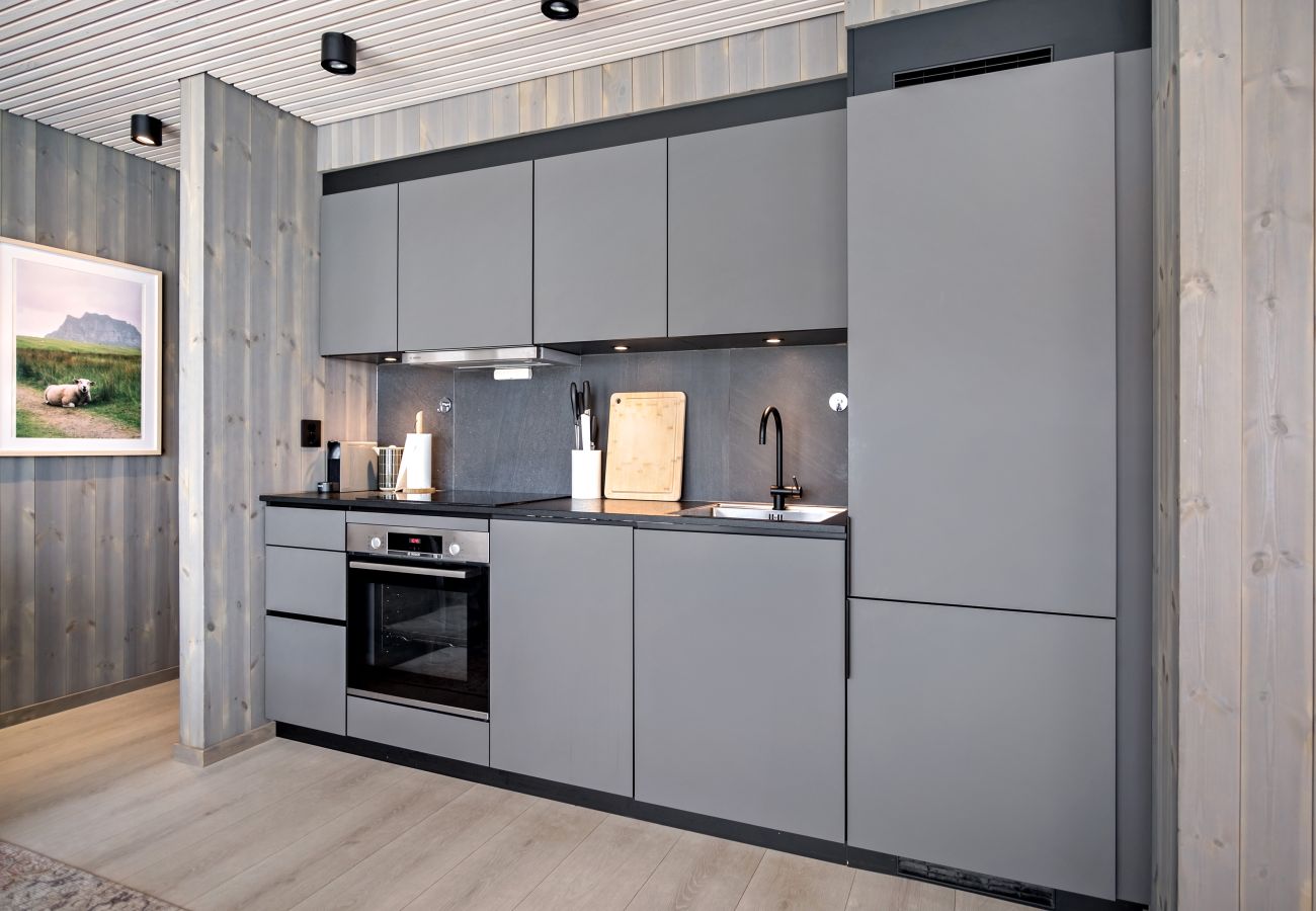 Leilighet i Vågan - Modern sea front apartment with up to 8 beds