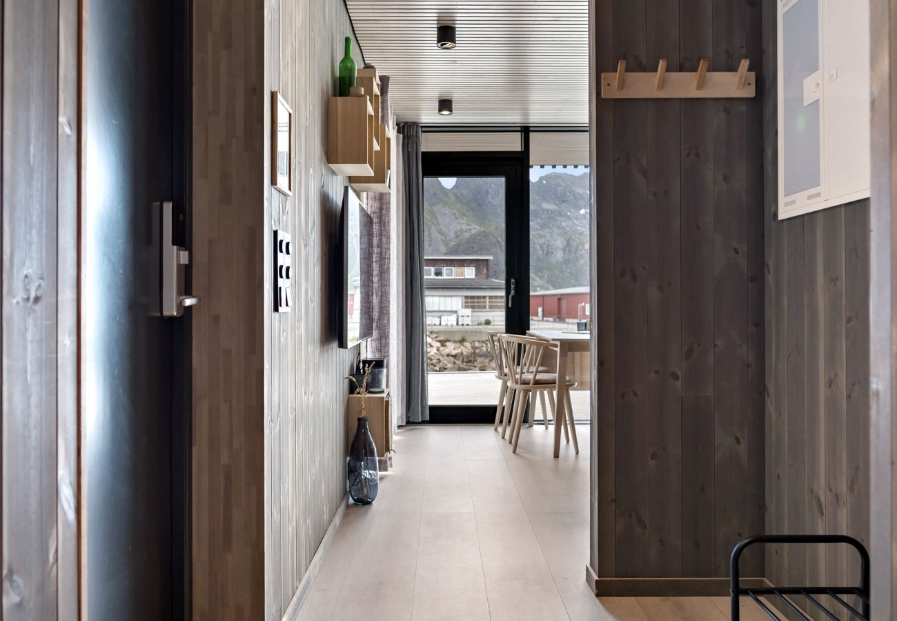 Leilighet i Vågan - Modern sea front apartment with up to 8 beds