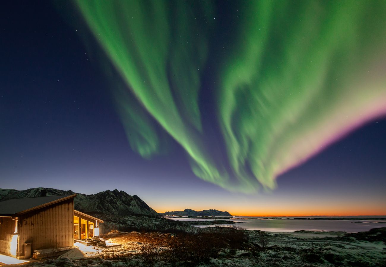 Hytte i Vågan - Fredheim, Northern Light Lodge